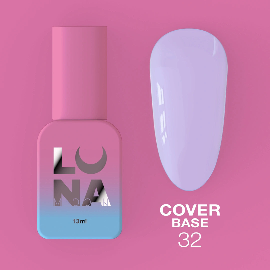 Luna Cover Base #32 gel base coat 13ml professional UV LED nail foundation