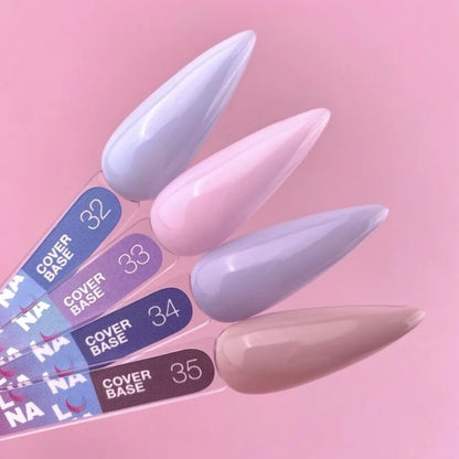 Luna Cover Base #34 nail base gel 13ml for long-lasting gel polish manicure