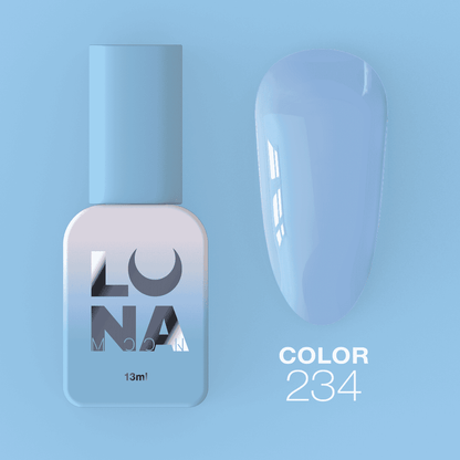 Luna - Gel polish #234 (Blue), 13ml