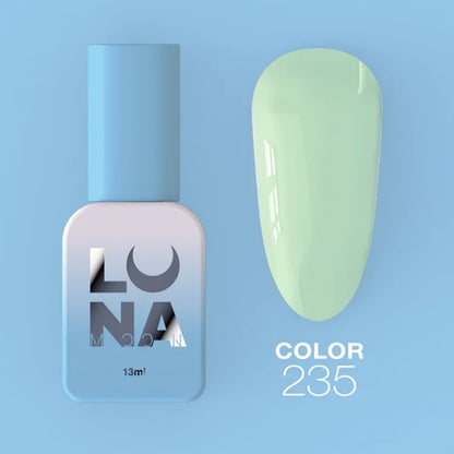 Luna - Gel polish #235 (Green), 13ml