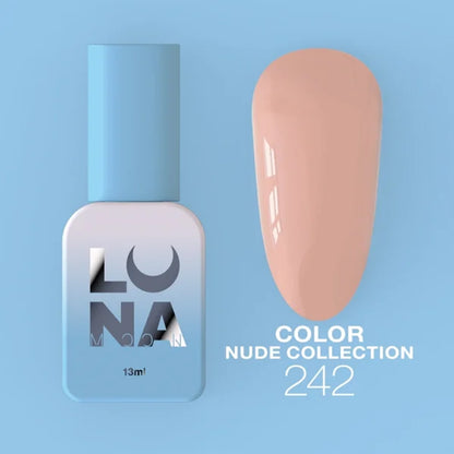 Luna Professional Gel Polish 242 Pink, 13 ml