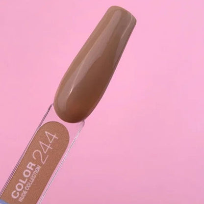 Luna Beige Gel Nail Polish #244 – 13 ml Bottle
