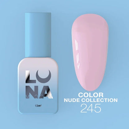 Luna - Gel polish #245 (Pink), 13ml