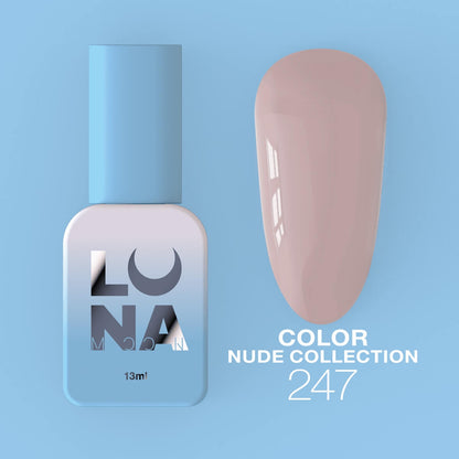 Luna - Gel polish #247 (Pink), 13ml