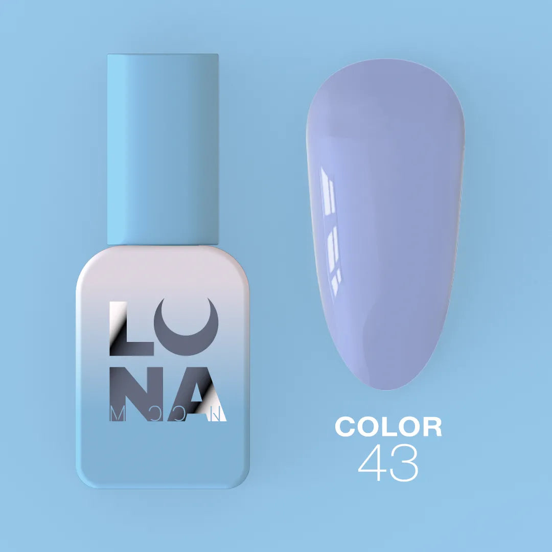 Luna gel nail polish number 43 bottle 13ml