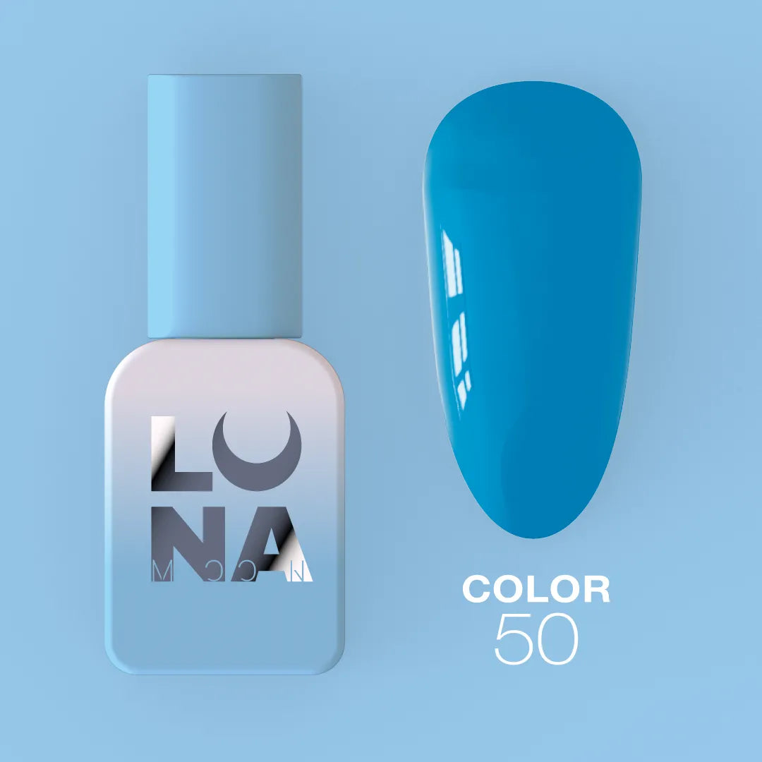 Luna Gel Polish #50 nail gel color 13ml for long-lasting professional manicure