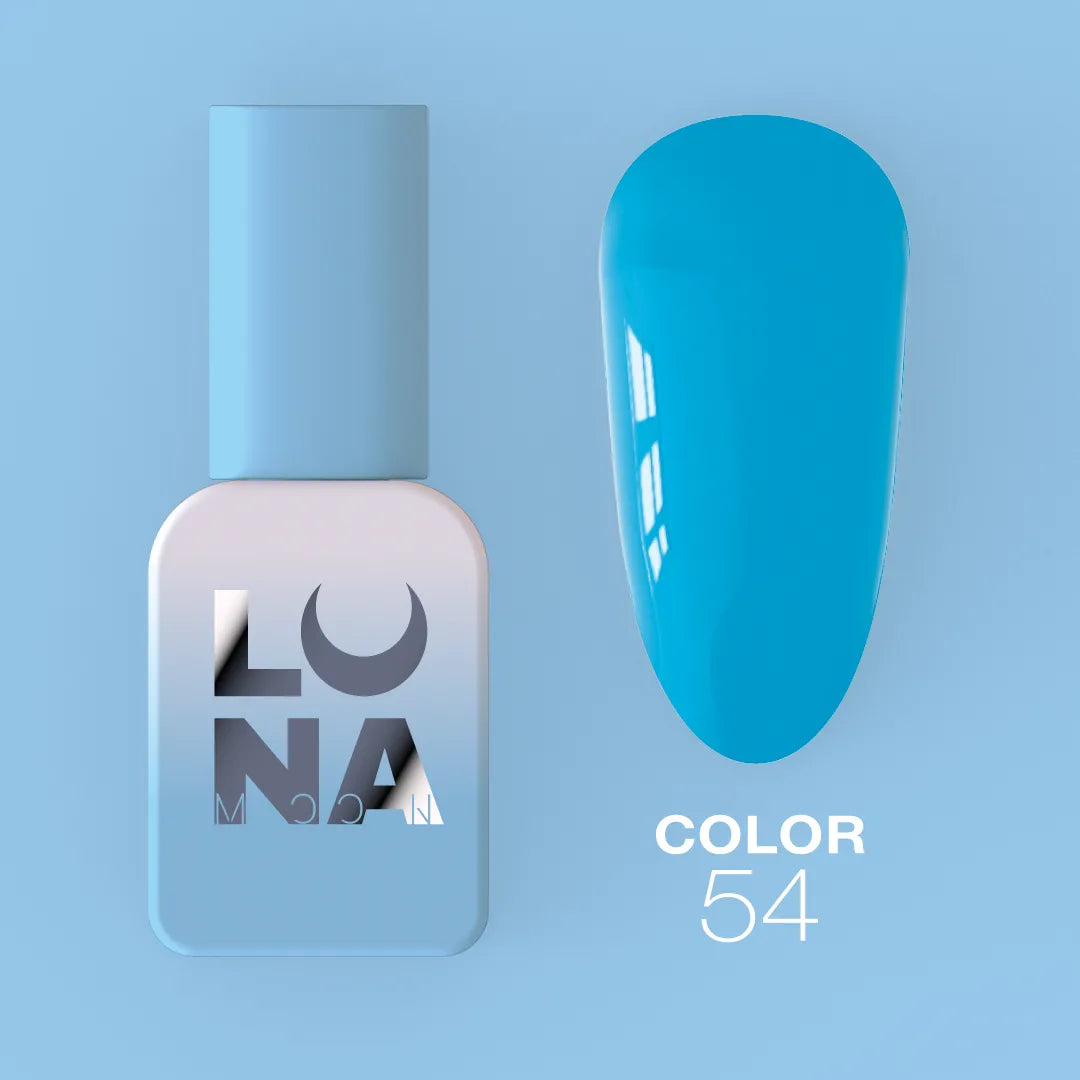 Luna gel nail polish number 54 bottle 13ml