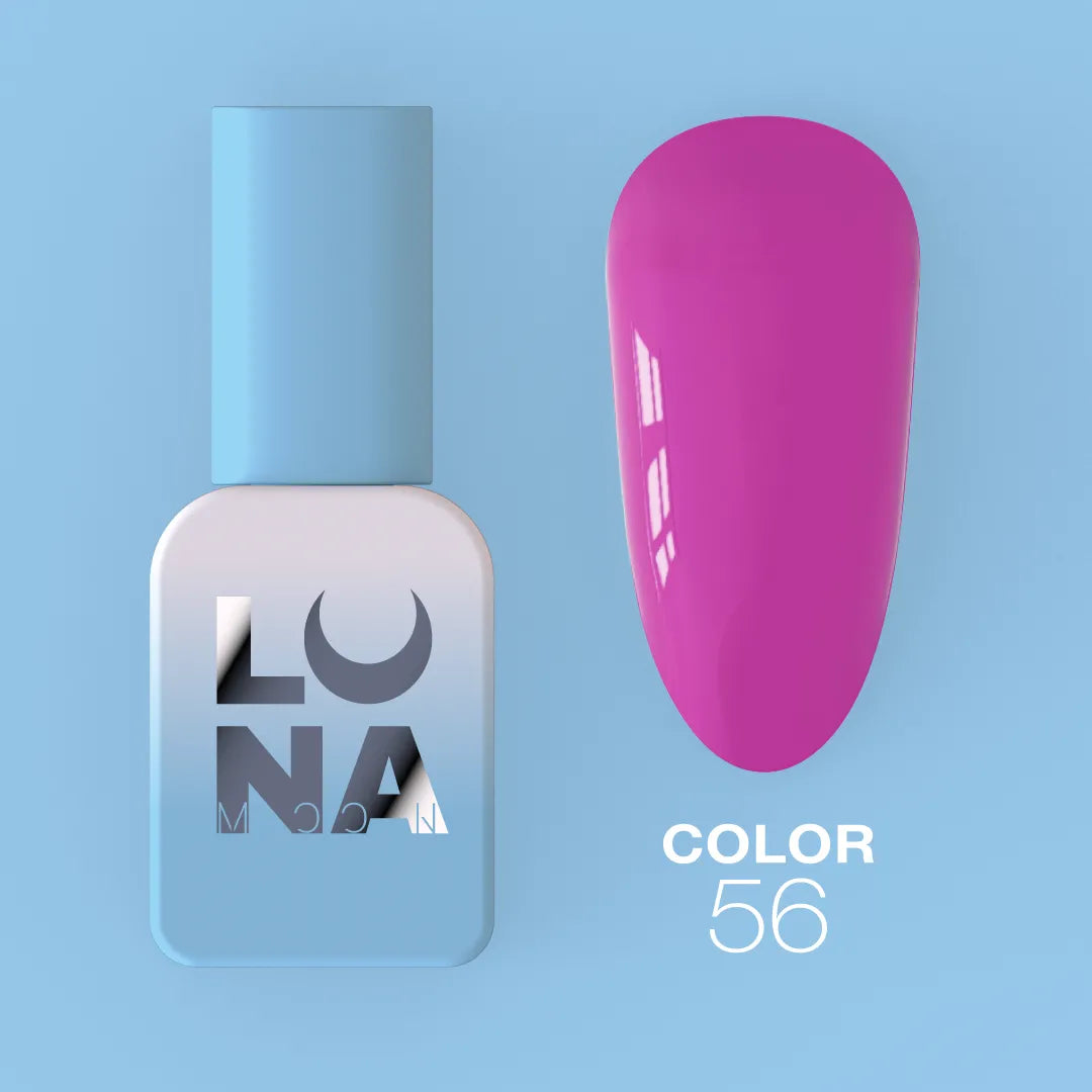 Luna Gel Polish #56 professional gel nail color 13ml UV LED manicure polish