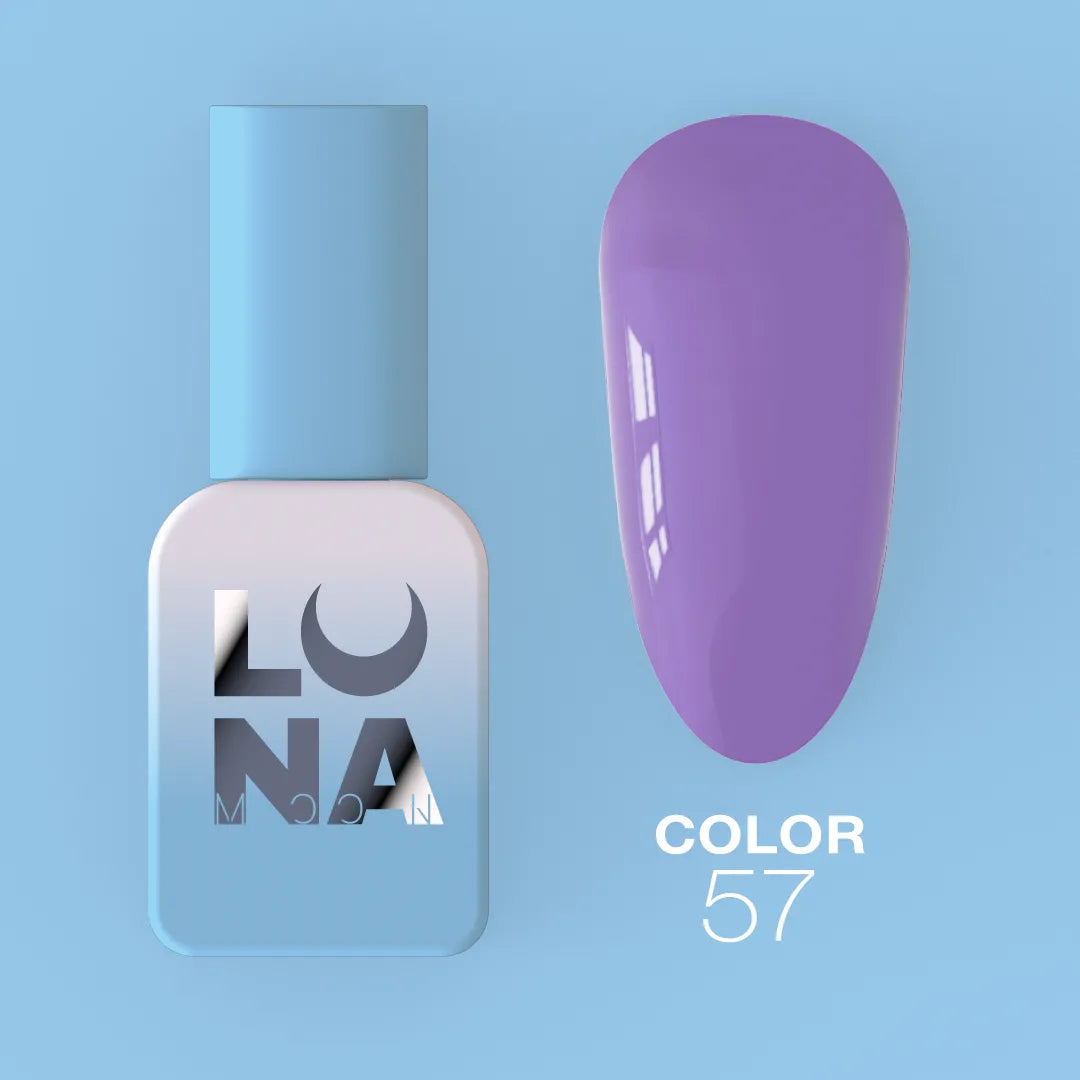 Luna gel nail polish number 57 bottle 13ml