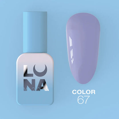Luna Gel Polish #67 professional gel nail color 13ml UV LED manicure polish
