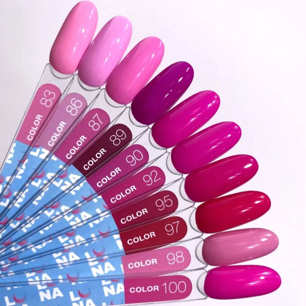 Luna gel polish shade #97 long-lasting glossy nail color 13ml