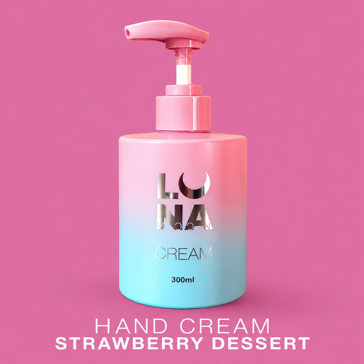 LUNA Shimmer Hand Cream Strawberry Dessert 300ml