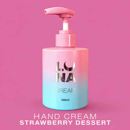 LUNA Shimmer Hand Cream Strawberry Dessert 300ml