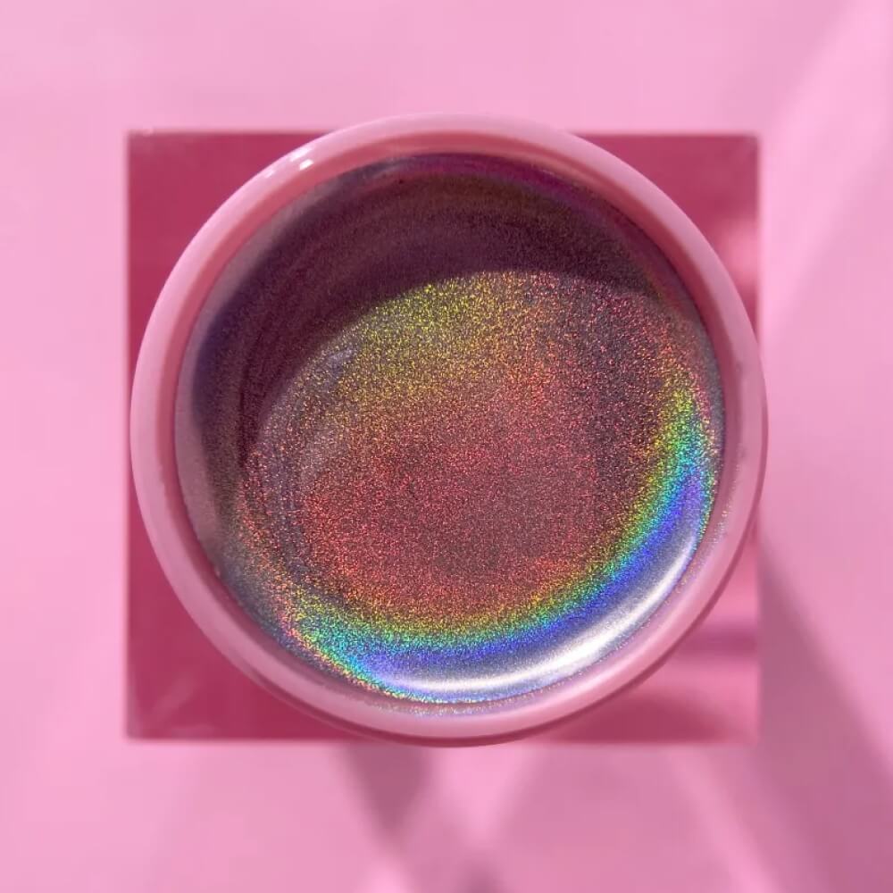 5ml bottle of LUNAmoon Holographic Metallic Gel paint