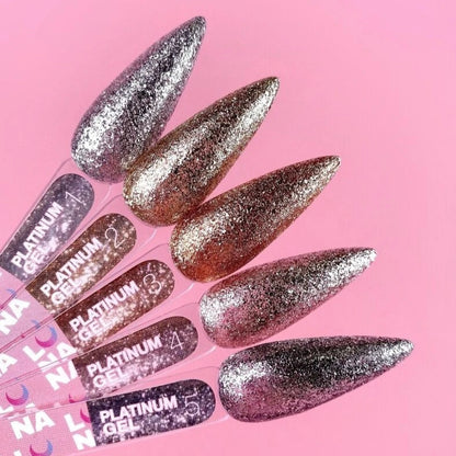 Luna platinum gel nail polish #1 5ml