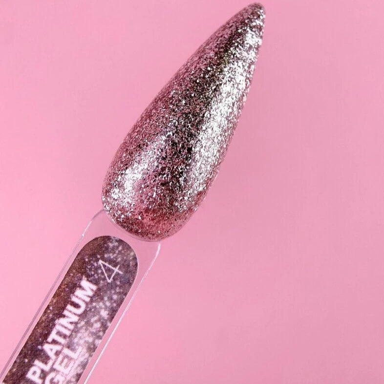 Luna Platinum Gel #4 5ml metallic shimmer gel
