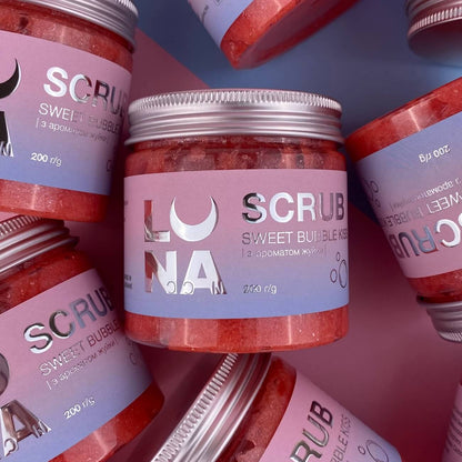 LUNA Exfoliating Scrub Sweet Bubble Kiss
