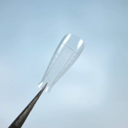 Luna salon short almond nail forms