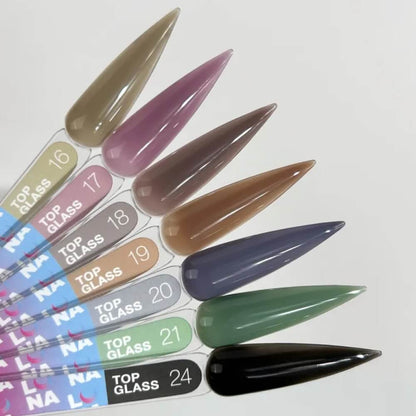 13ml bottle of LUNAmoon Top Glass color top coat