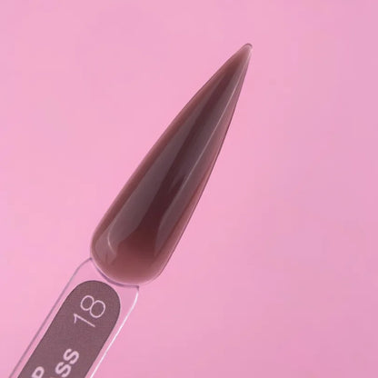 LUNAmoon high-pigment no-wipe top coat in shade 18