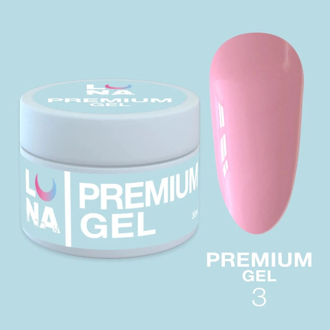 LUNA - Premium Gel #3, 15ml/30ml