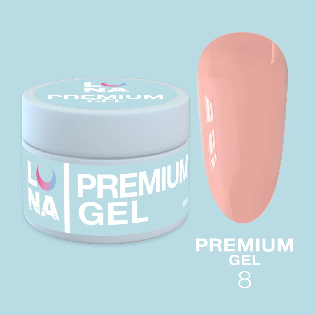 LUNA - Premium Gel #8, 15ml/30ml