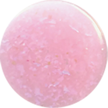 Luxio Bouquet Gel Polish — full manicure, light pink shimmer coverage
