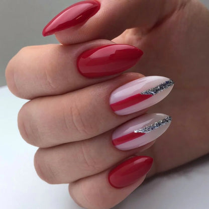 Luxio Classy Gel Polish — closed bottle, vibrant cool red