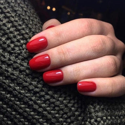 Luxio Classy Gel Polish — single nail close-up, glossy finish
