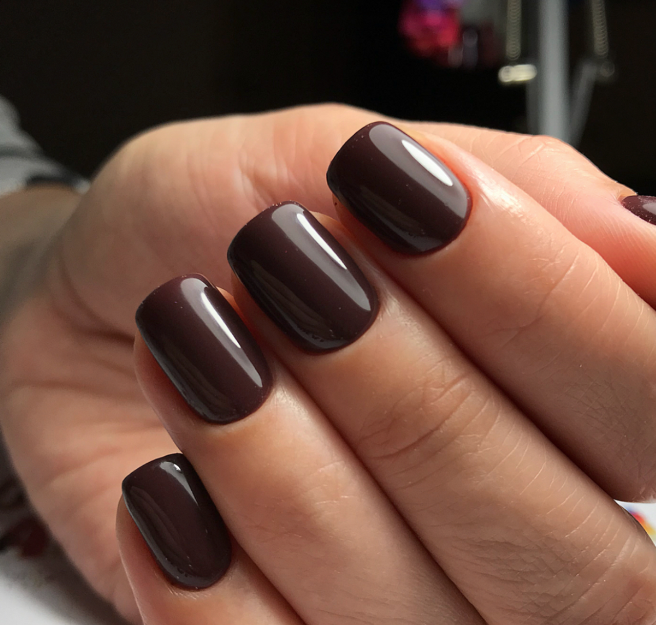 9ml/15ml — Luxio Cocoa Gel Polish — size comparison
