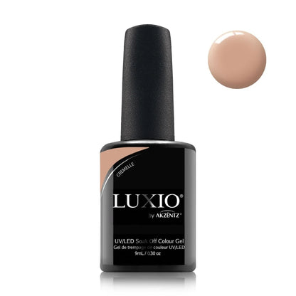 9ml — Luxio Cremelle Gel Polish — single nail close-up, glossy finish
