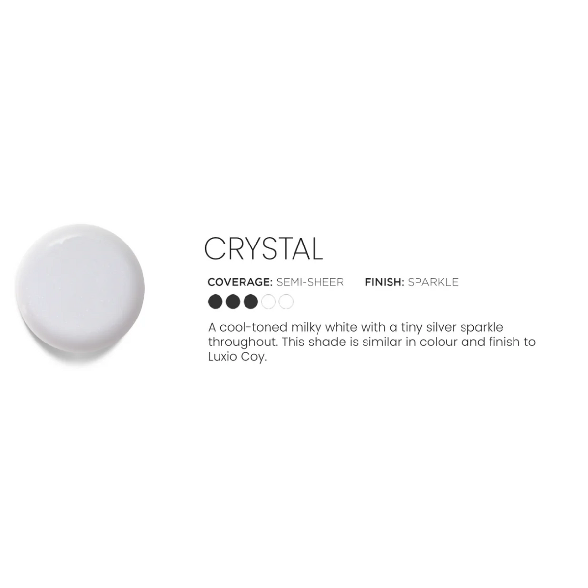 Luxio - Crystal Gel Polish, 15ml