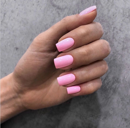 Luxio Delightful Gel Polish — single nail close-up, glossy finish