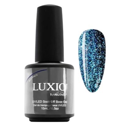 Luxio - Blue Effects Shimmer Top Gel