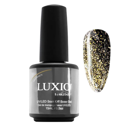 Luxio - Effects Gold Shimmer Top Gel