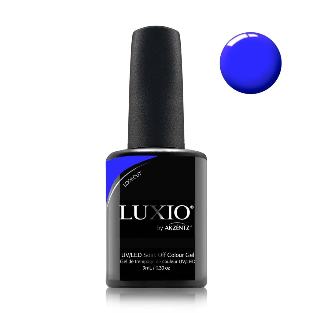 9ml — Luxio Lookout Gel Polish — single nail close-up, glossy finish
