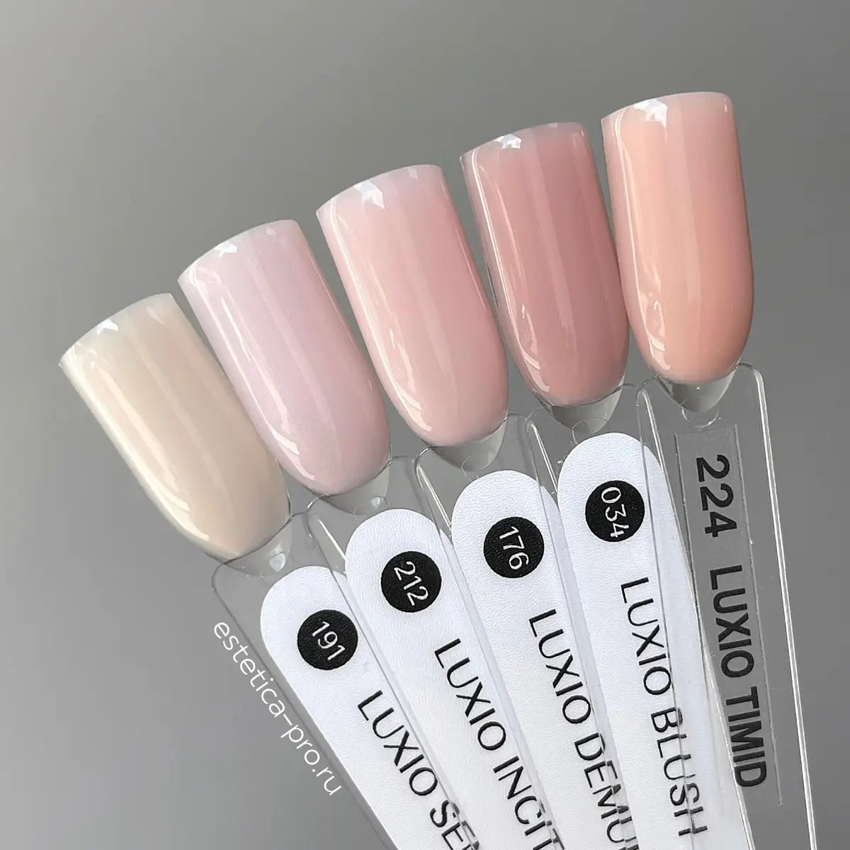 15ml — Luxio Sentiment Gel Polish — bottle paired with a Luxio top coat