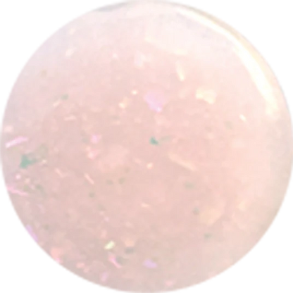 Luxio Veil Gel Polish — single nail close-up, color-shifting glitter detail
