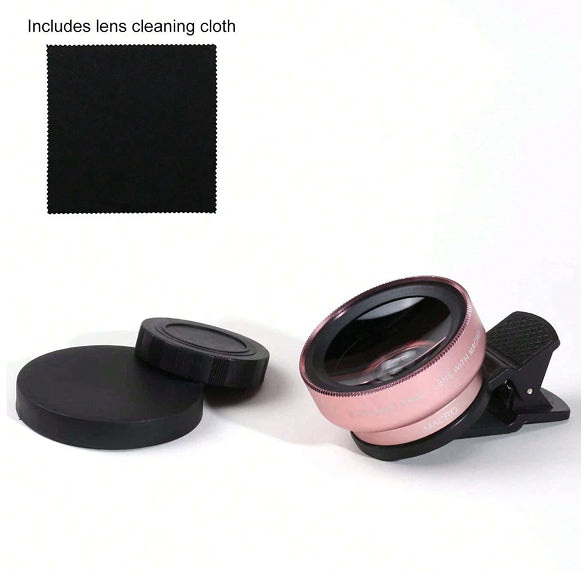 Macro Lens 0.45X (Rose Red)