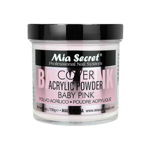 Mia Secret - Cover Baby Pink Acrylic Powder, 4oz