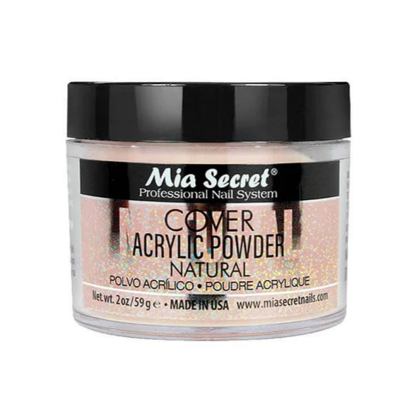 Mia Secret - Cover Natural Acrylic Powder, 2oz and 4oz
