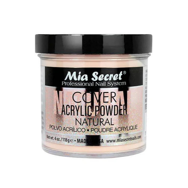 Mia Secret - Cover Natural Acrylic Powder, 2oz and 4oz