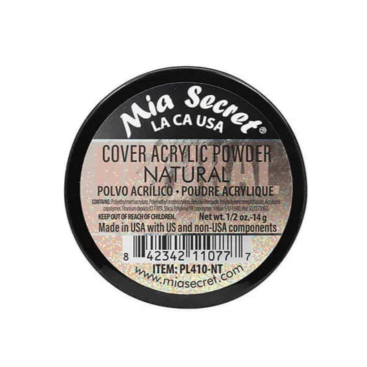Mia Secret - Cover Natural Acrylic Powder, 2oz and 4oz