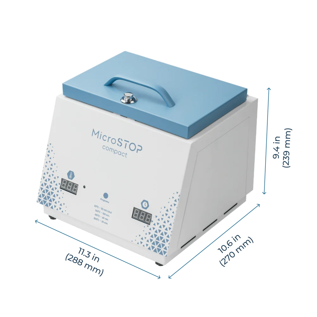 Dry Heat Sterilizer with Vertical Pouch Loading