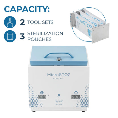 MicroStop Compact Dry Heat Sterilizer, Front View