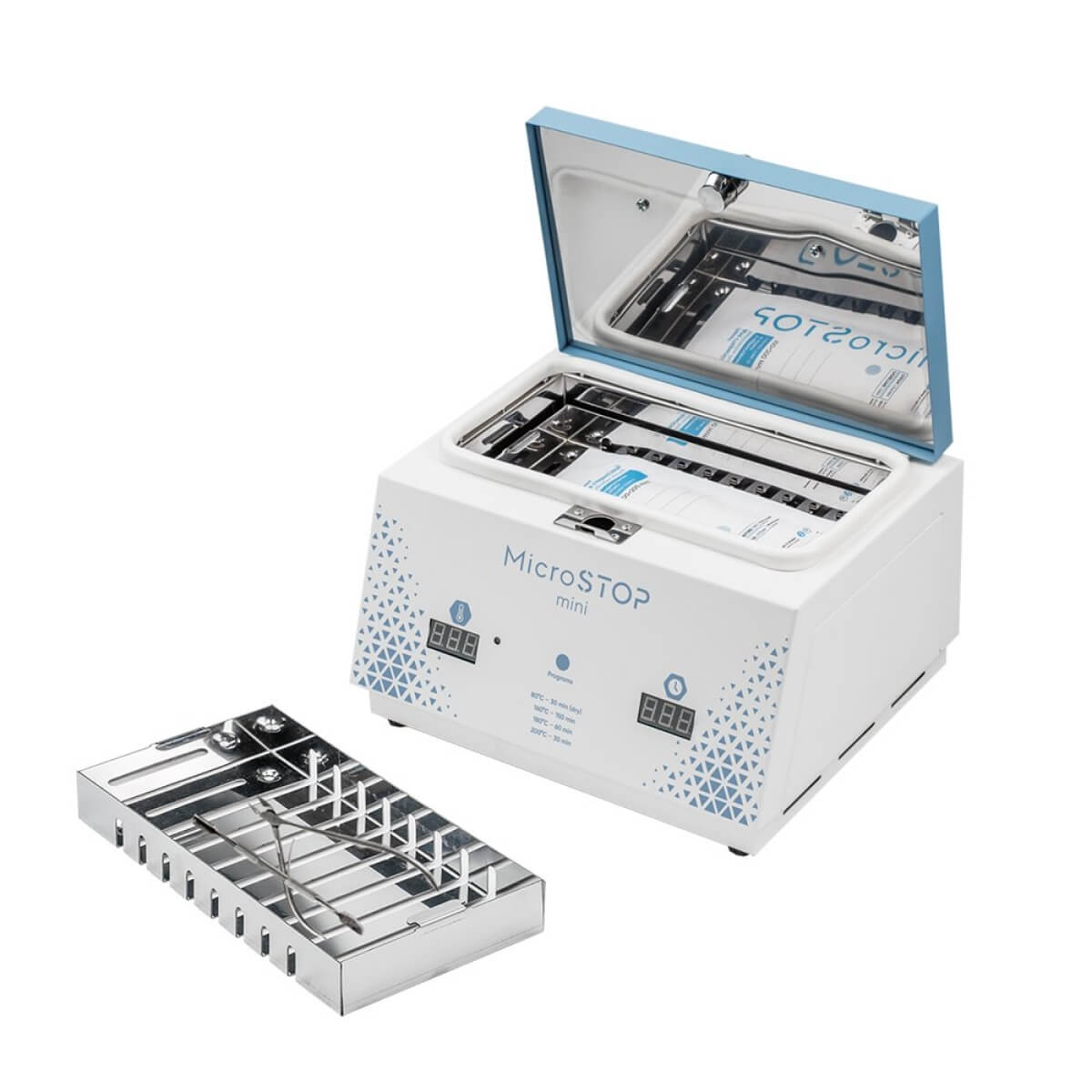 MicroStop Mini Sterilizer on Nail Station
