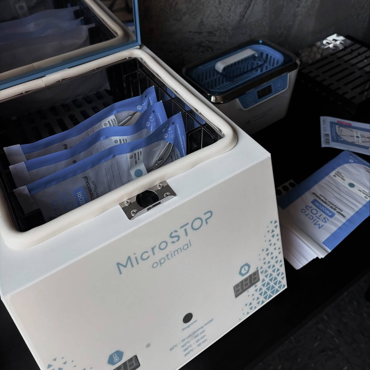 MicroStop Optimal Dry Heat Sterilizer - 5-Pouch Capacity