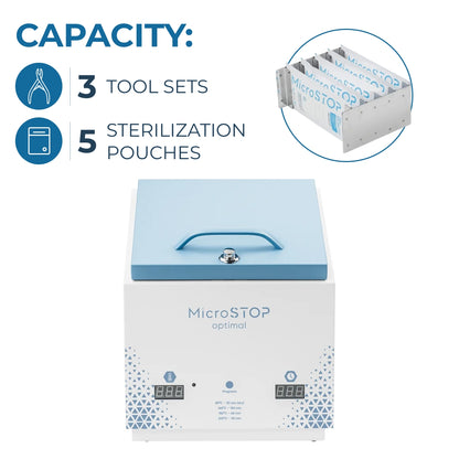 MicroStop Optimal Dry Heat Sterilizer, Front View