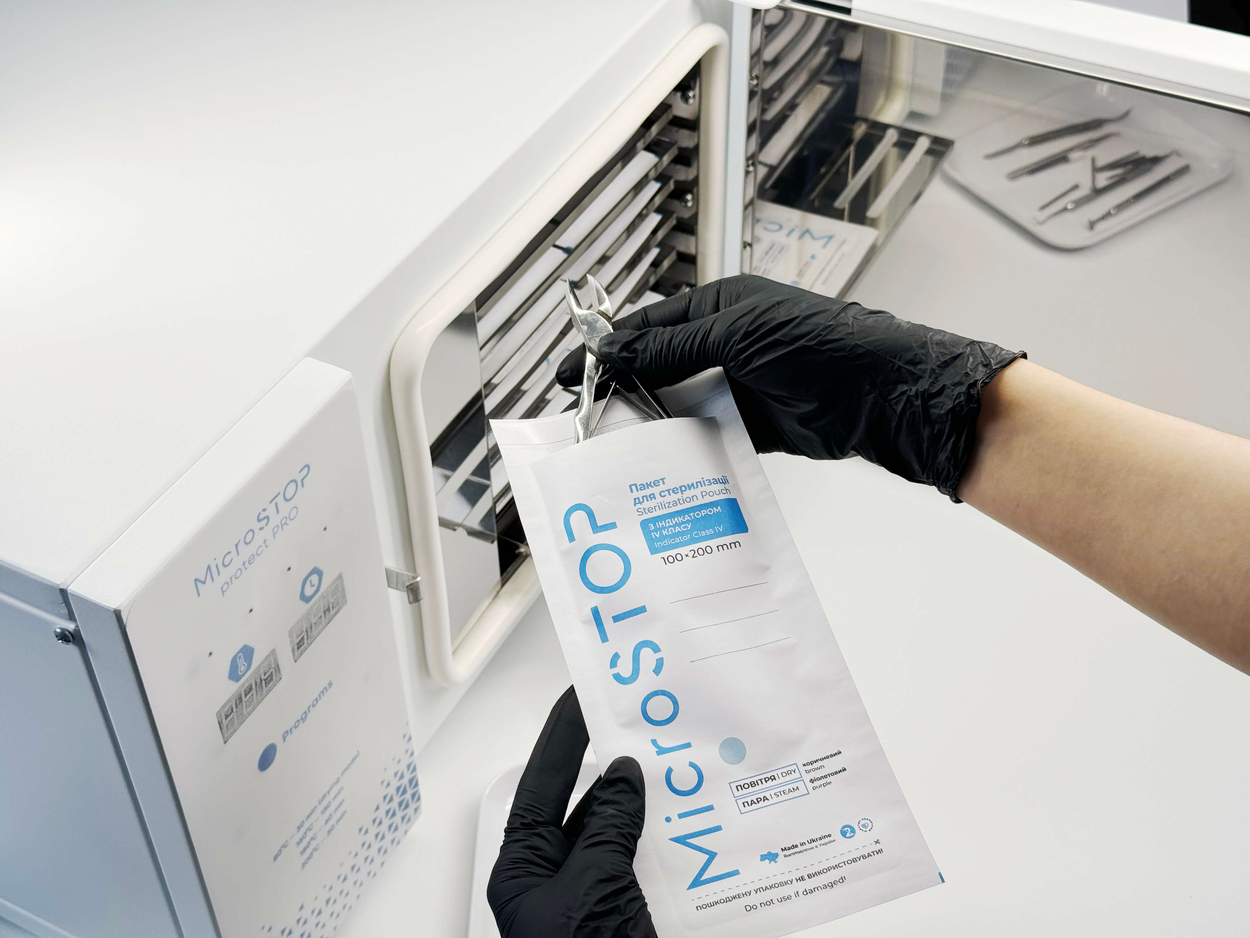 MicroStop Protect Pro Sterilizer, Open Door View