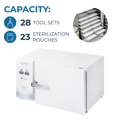 MicroStop Protect Pro Dry Heat Sterilizer, Front View